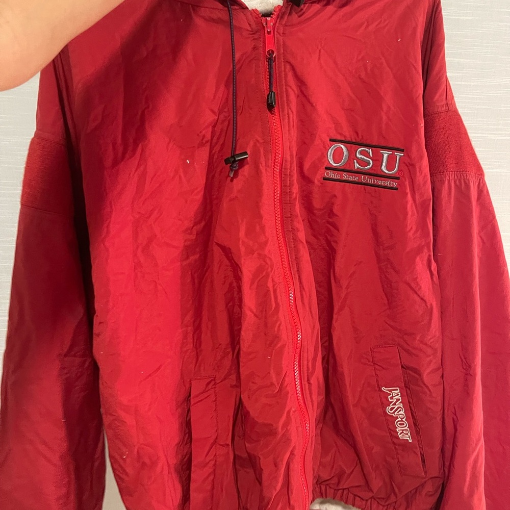Jansport Red Jacket with Logo